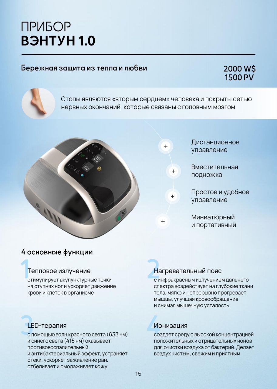 Прибор ВЭНТУН 1.0