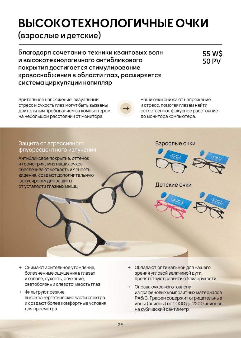 Высокотехнологичные очки